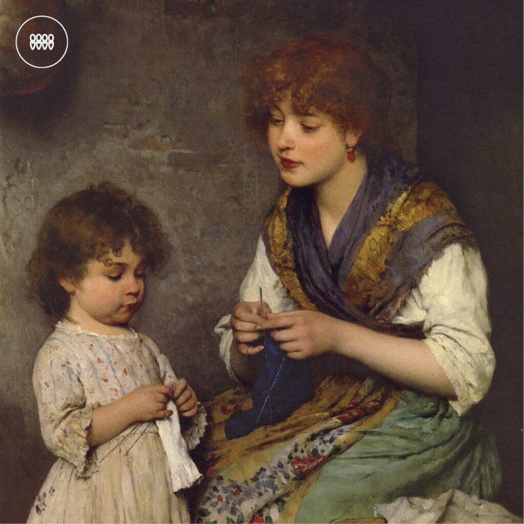 Comparing knitting styles